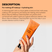 Bloom Baume Makeup Cleansing Balm