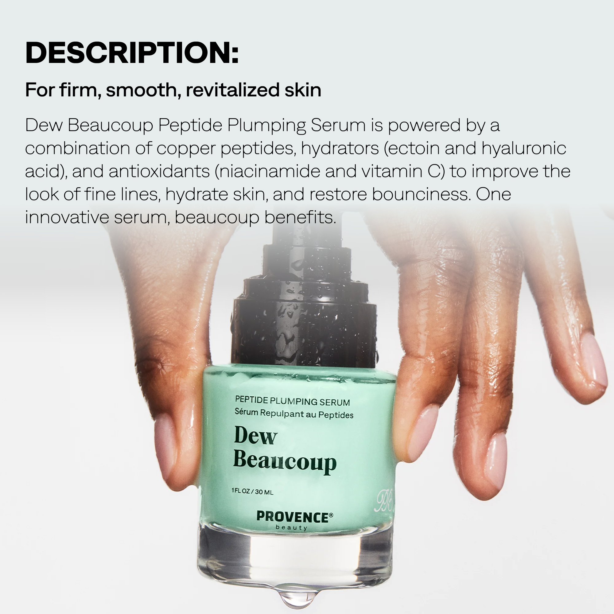 DEW BEAUCOUP Peptide Plumping Serum