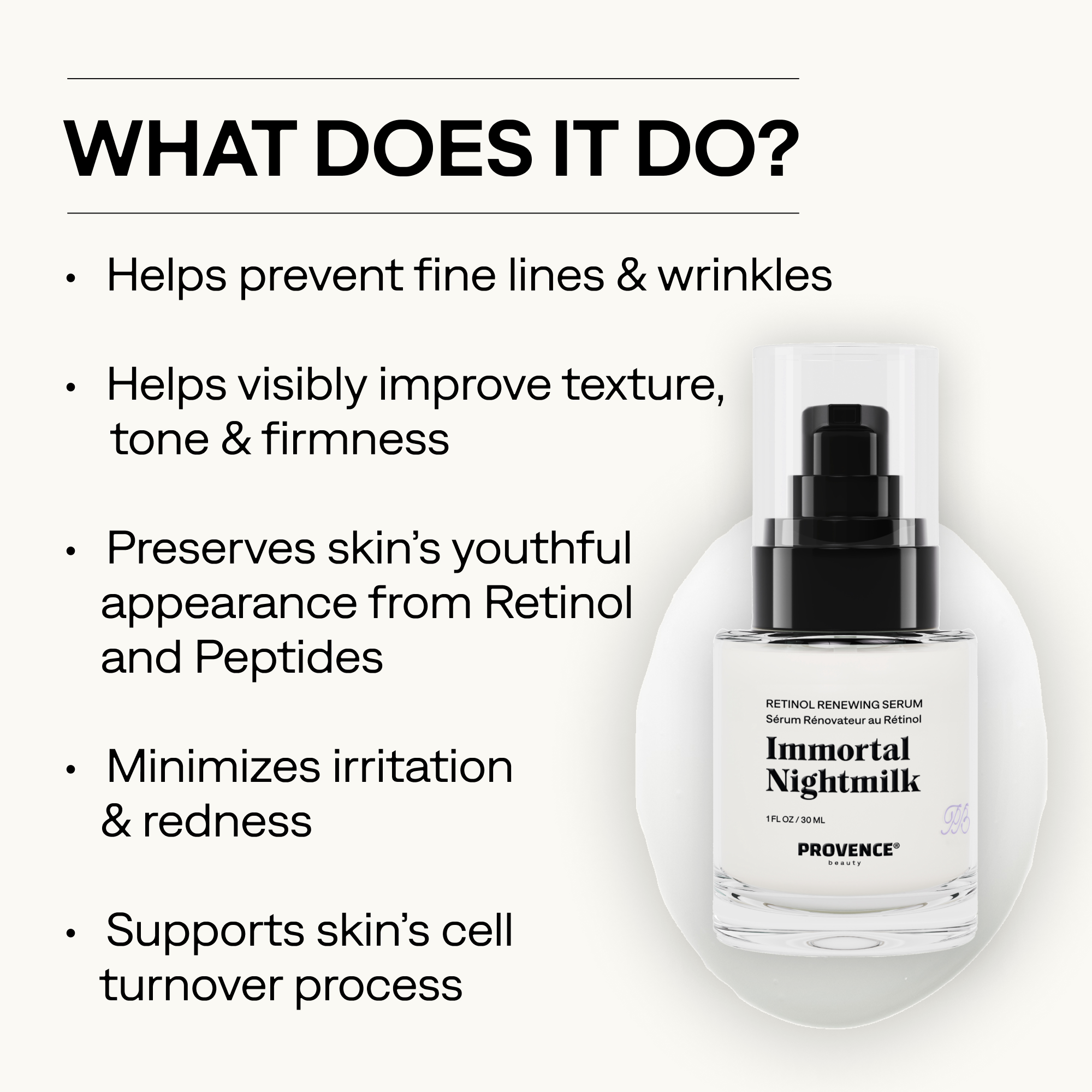 Immortal Nightmilk Retinol Renewing Serum