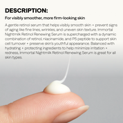 Immortal Nightmilk Retinol Renewing Serum